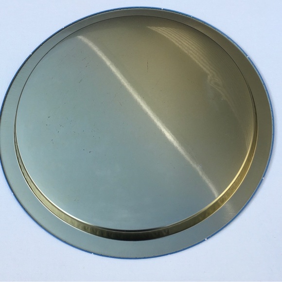 Vintage JSNY Dog & Cat Round Tin Tray 13" - Picture 3 of 5